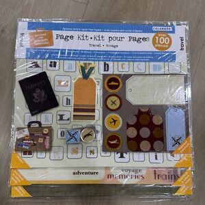 Travel Theme 12x12 Scrapbook Kit, New